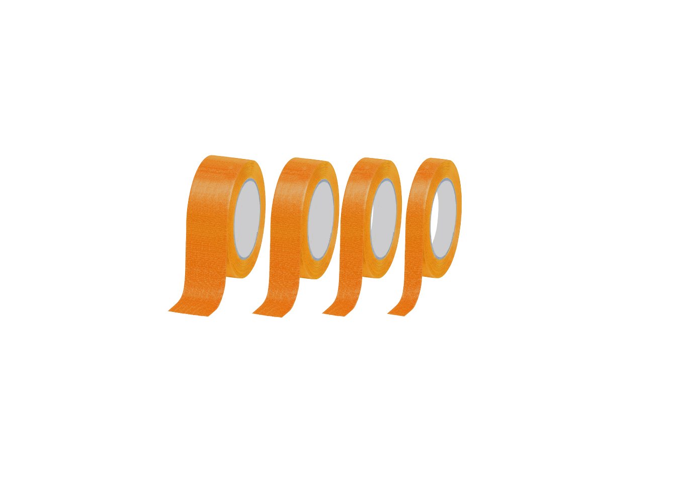 36mm x 55m Orange Masking Tape