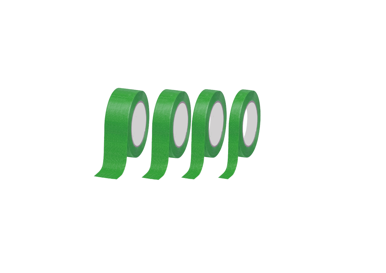 36mm x 55m Green Masking Tape 