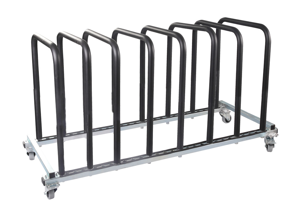 Panel storage rack